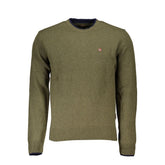 Napapijri Green Fabric Men Sweater -   -  Napapijri.